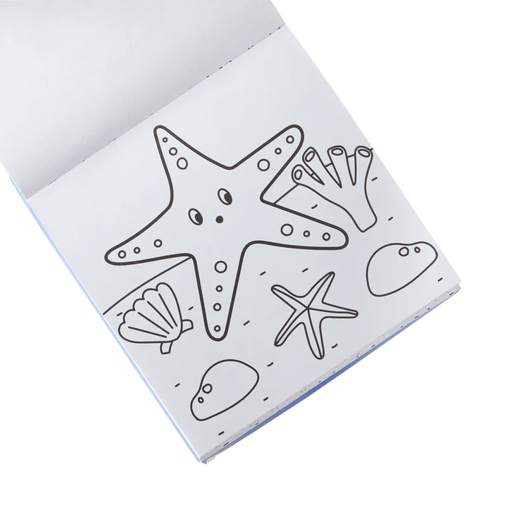 Ooly – Sea Life Carry Along Crayon & Coloring Book