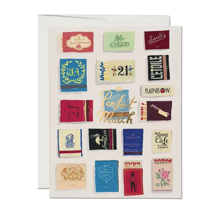 Red Cap Cards - Matches Love