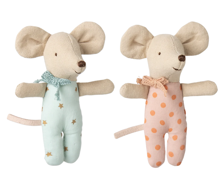 Maileg - Twins Baby Mice in Matchbox