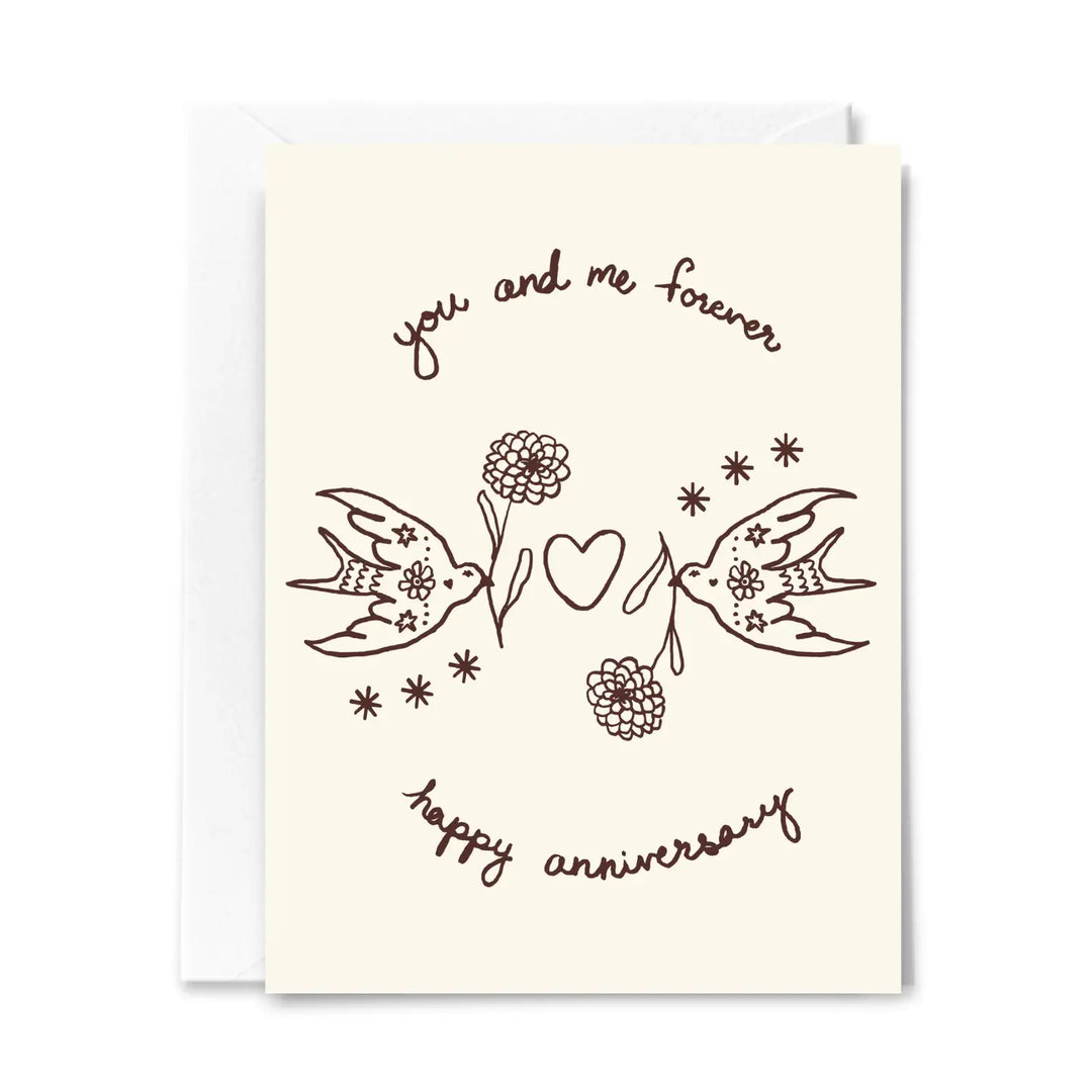 Studio Conroy – You and Me Forever Anniversary Greeting Card