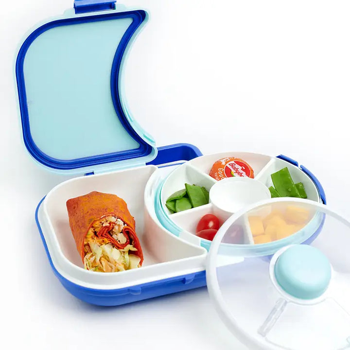 Gobe Kids - Lunchbox with Snack Spinner in Sage
