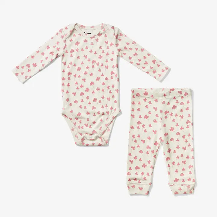 Lewis – Onsie + Pant Set in Sweet Pea Clover