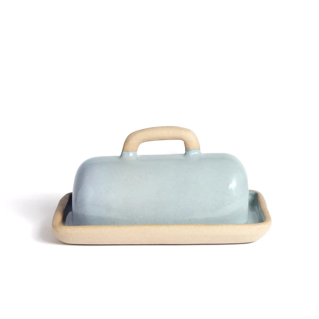 Jars of Dust – Handmade Ceramic Butter Dish in Sardine