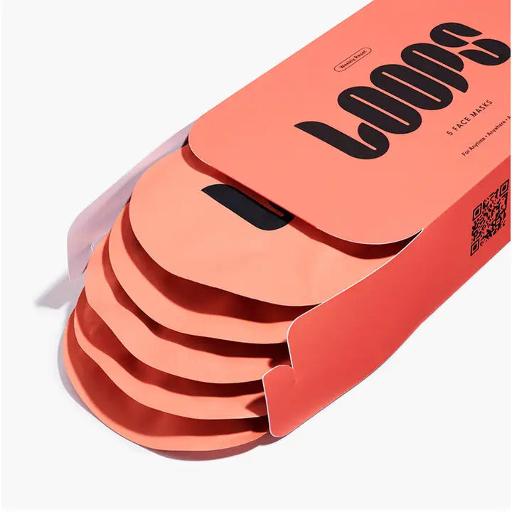 LOOPS – Weekly Reset Mask, Pack of 5