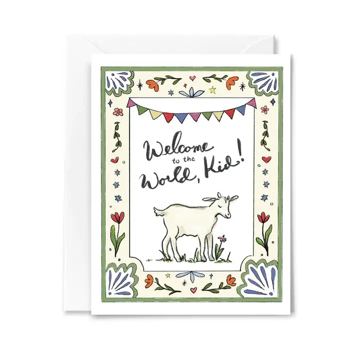 Studio Conroy – Welcome To The World Kid Greeting Card