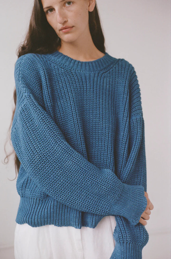 Shaina Mote - Perla Sweater in Indigo