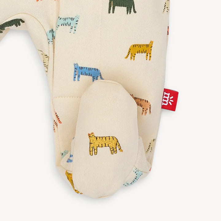 Magetic Me - Le Tigre Organic Cotton Footie
