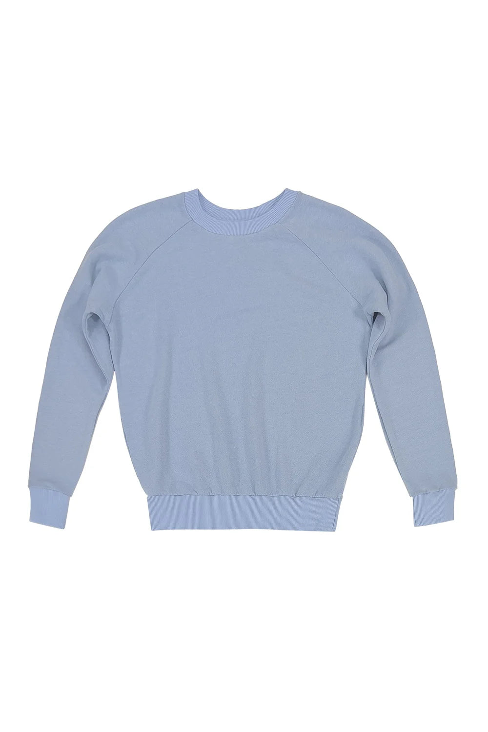 Jungmaven - Alpine Raglan Sweatshirt in Coastal Blue