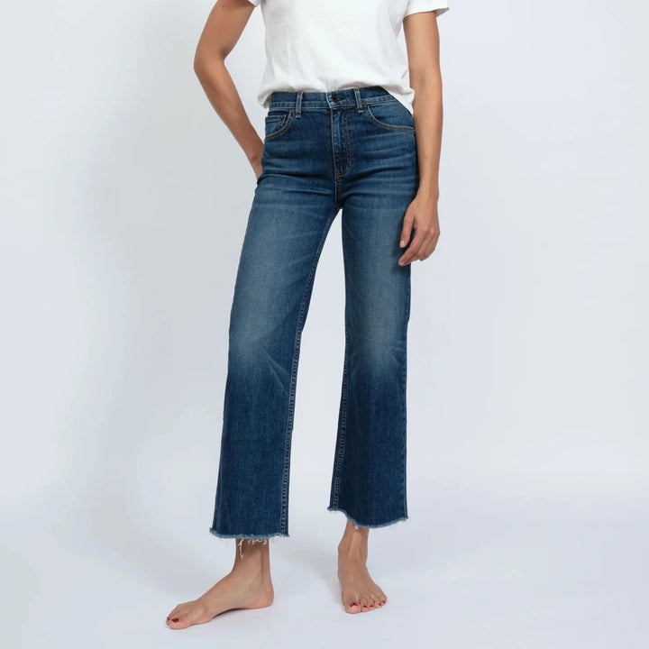ASKK NY - Crop Wide Leg in Chevelle