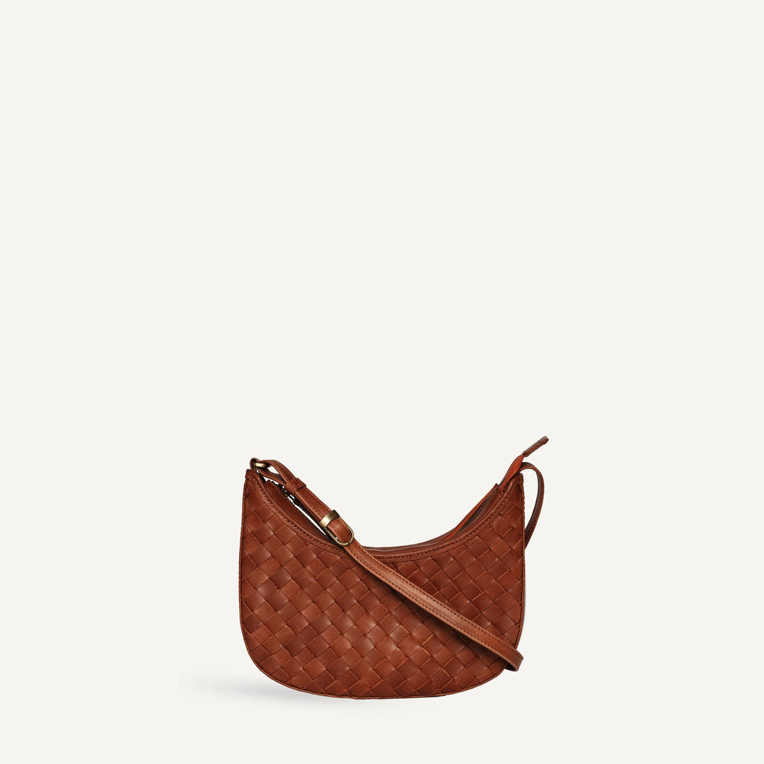 Bembien - Mini Sling in Carre Weave Sienna