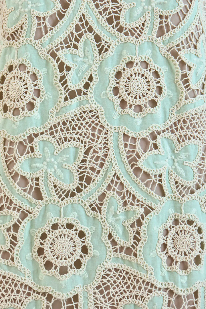 Hunter Bell - Carrie Dress in Lagoon Lace
