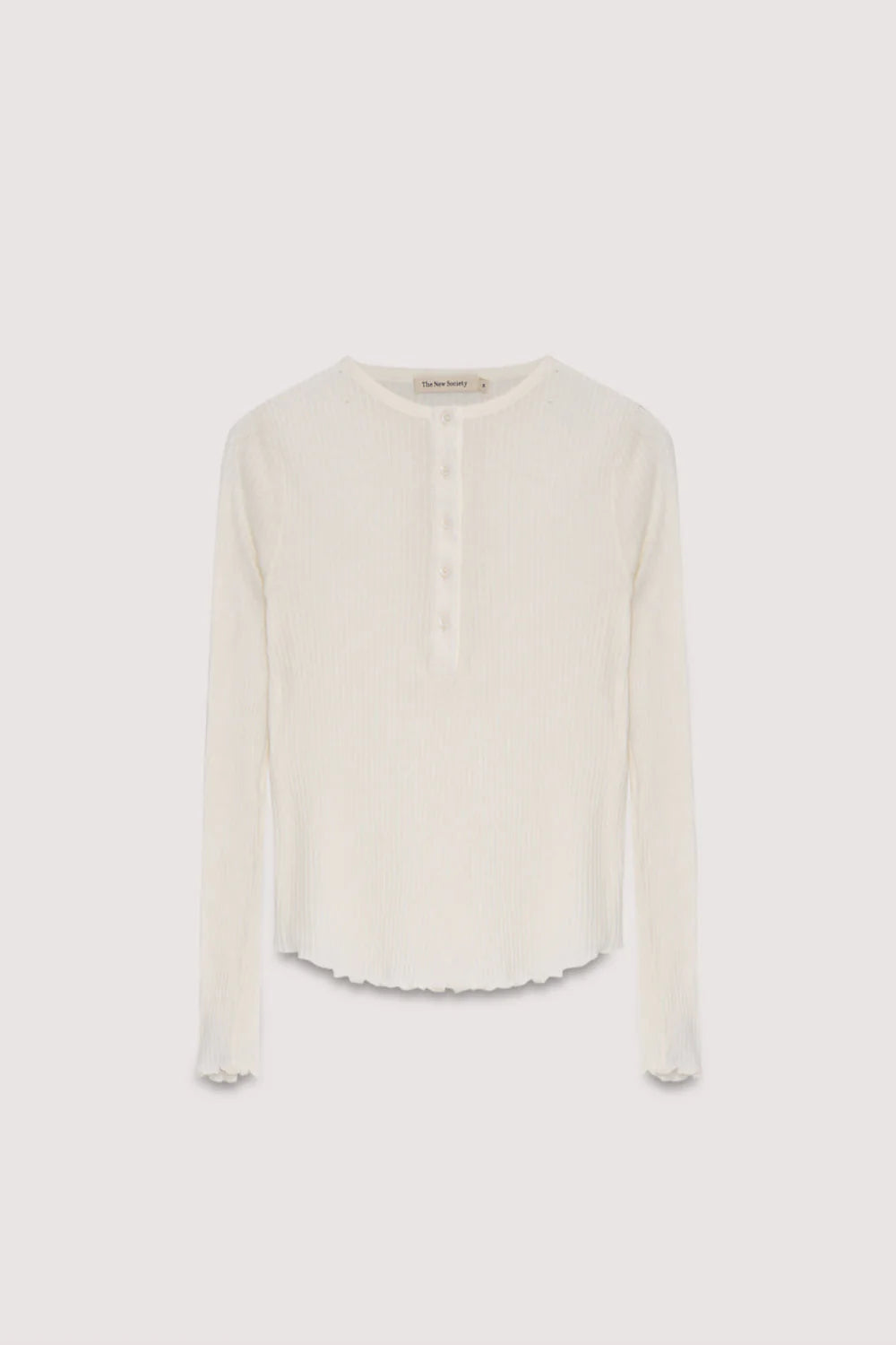 The New Society – Enea Tee in Moonlight White