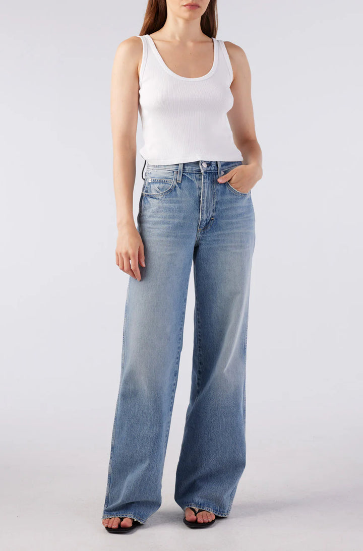 AMO Denim – Frida Wide Leg in Mystical
