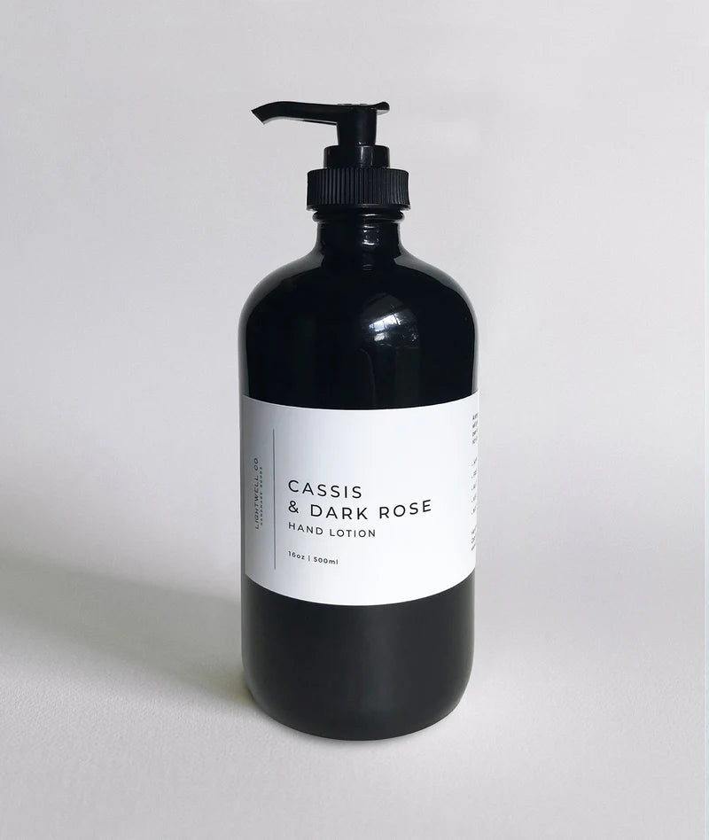 Lightwell Co. - Cassis & Dark Rose Hand Lotion