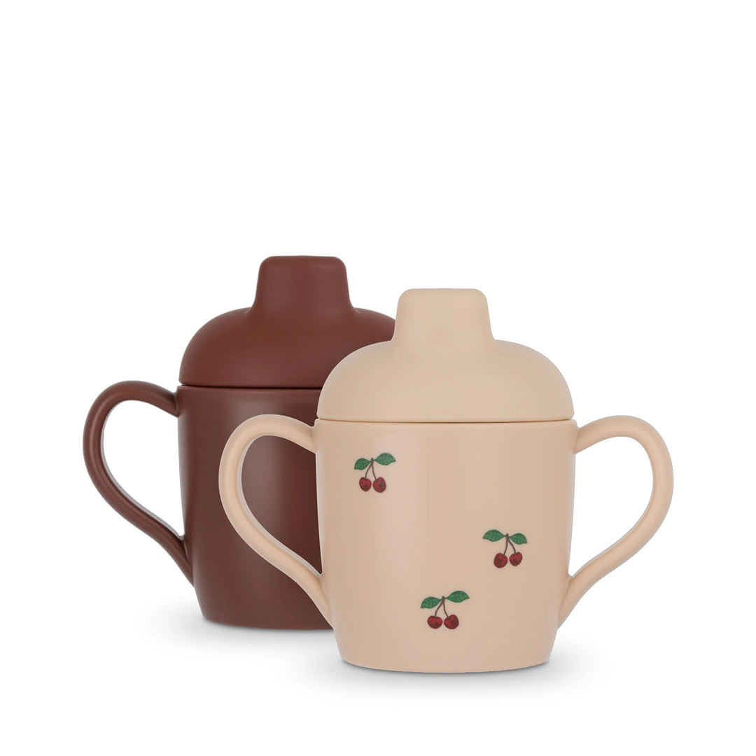 Konges Slojd - 2 Pack Sippy Cup in Cherries
