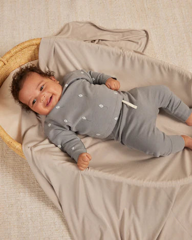 Quincy Mae – Drawstring Pants in Lagoon