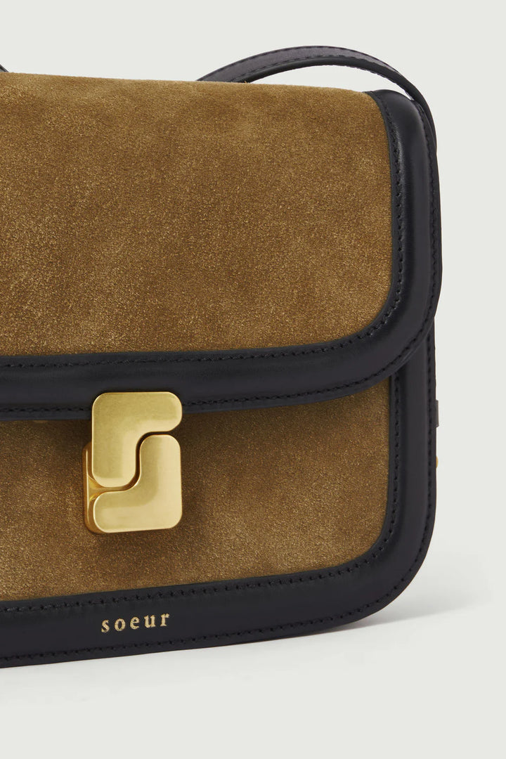 Soeur – Bellissima Mini Bag in Bronze and Noir