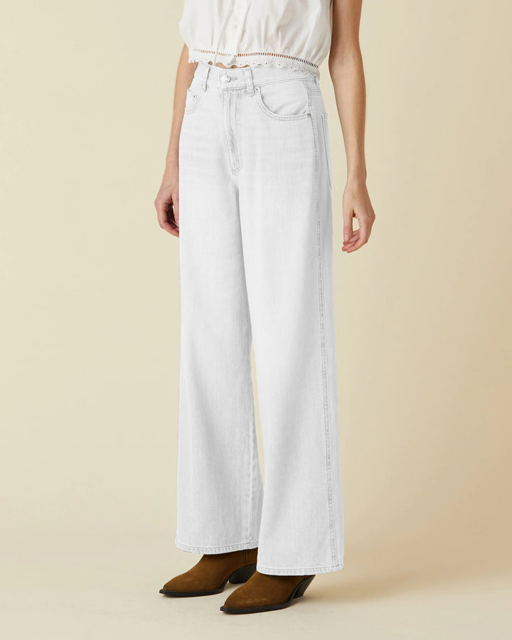 Le Jean - Juliette Wide Leg in White