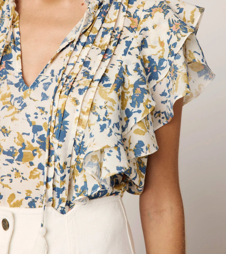 Cleobella – Arista Blouse in Carina Print