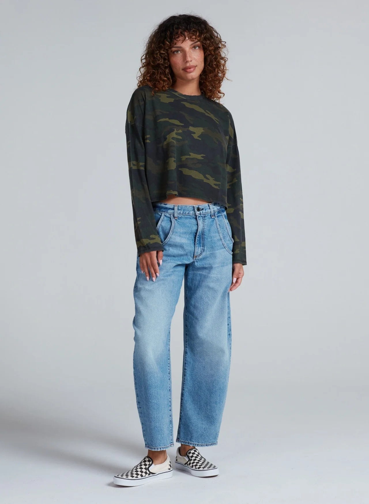 ASSK || Womens - Clothing - High Rise Crop Jeans In White – Salchicha