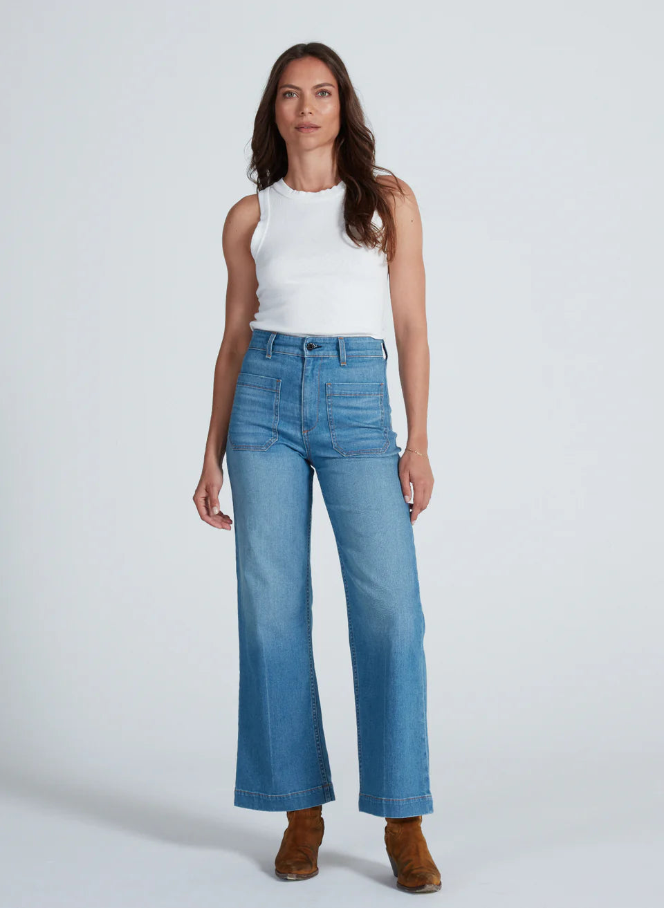 ASKK NY – Rib Tank in Ivory