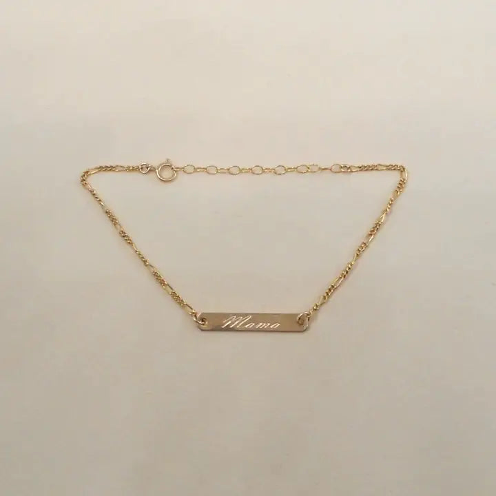 May Martin – Mama Engraved Bracelet