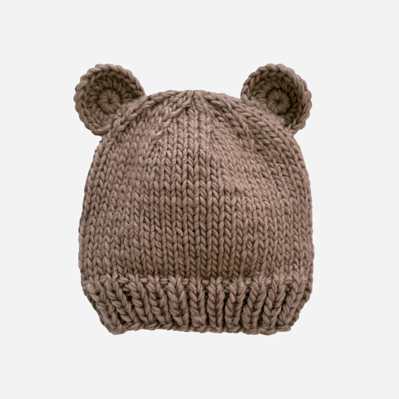 The Blueberry Hill - Bear Hat in Tan