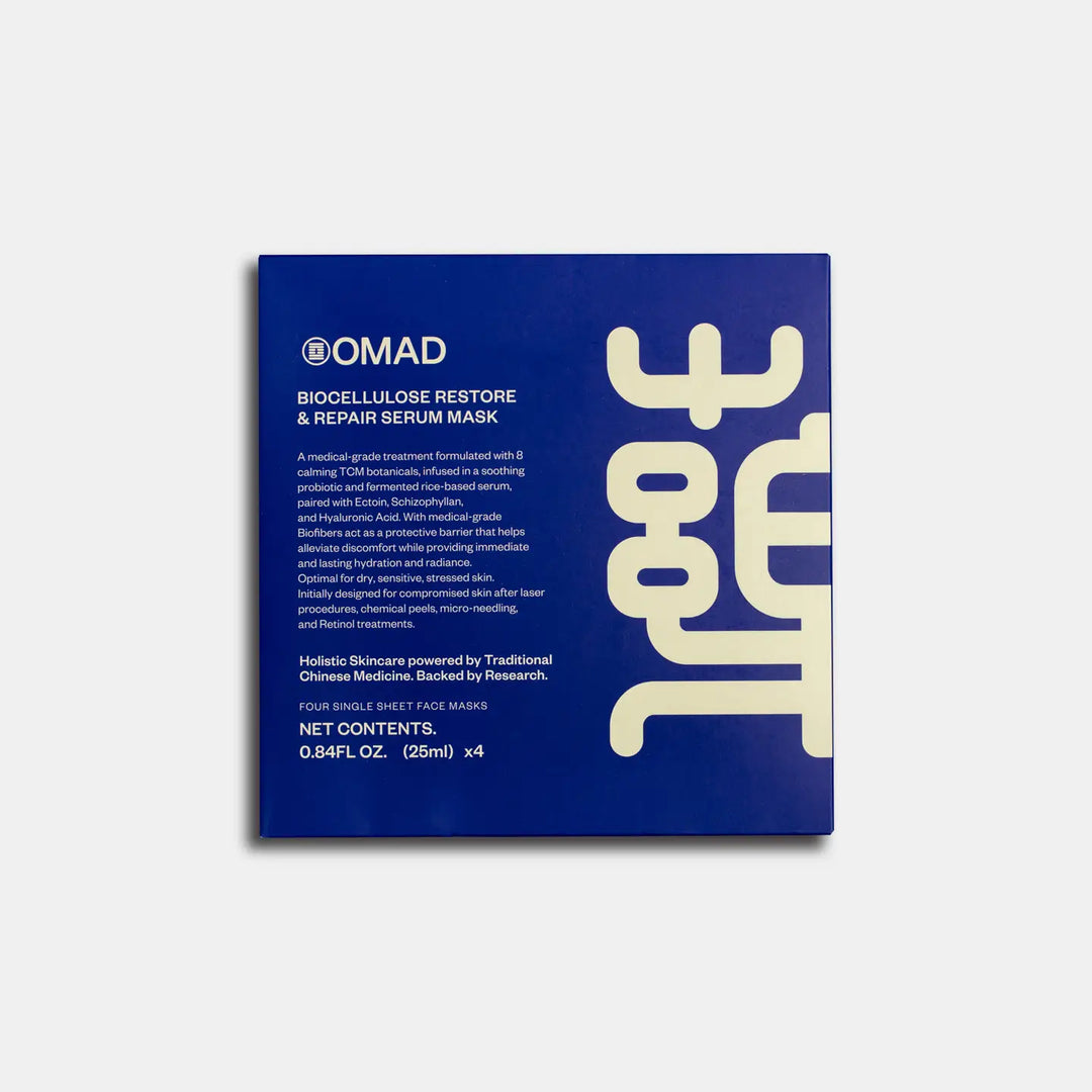 Omad – Bio Cellulose Restore & Repair Serum Sheet Mask - Box of 4