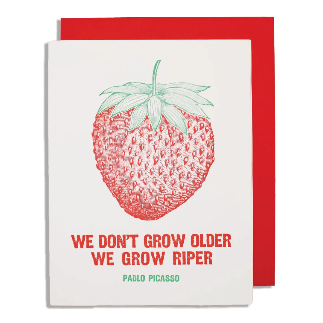 Archivist Gallery - Strawberry Birthday Card