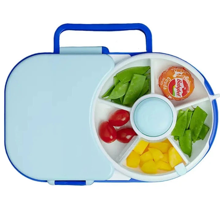 Gobe Kids - Lunchbox with Snack Spinner in Blueberry