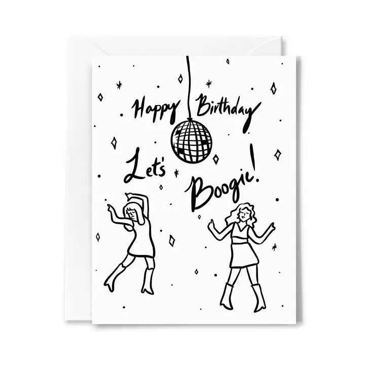 Studio Conroy – Let's Boogie Birthday Card