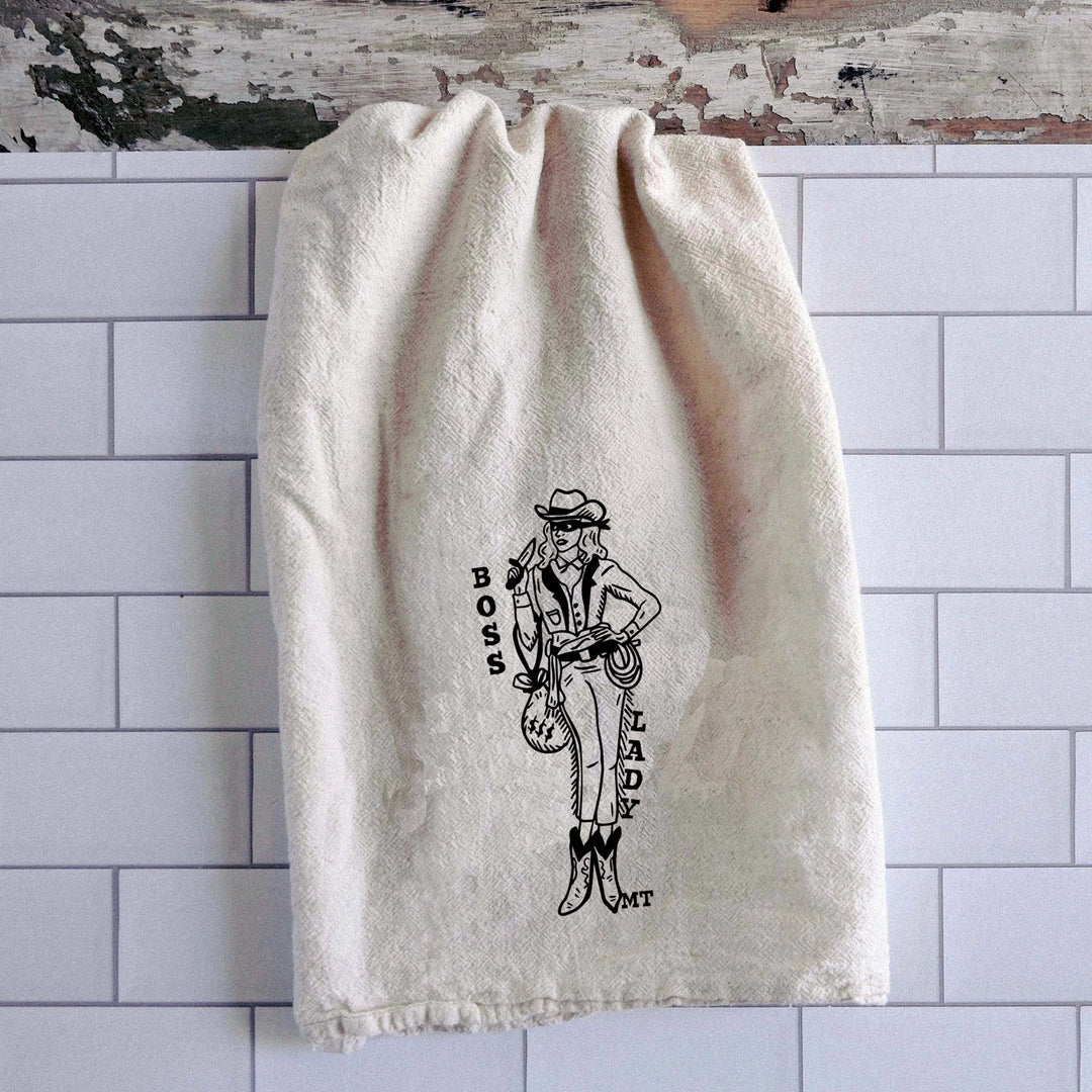 Intrigue Ink - Boss Lady Dish Towel