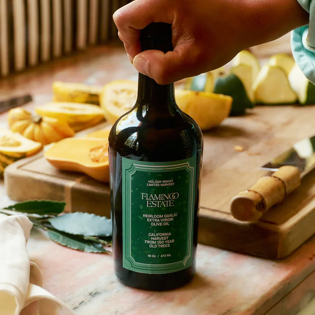 Flamingo Estate – Garlic Infused Extra Virgin Olive Oil