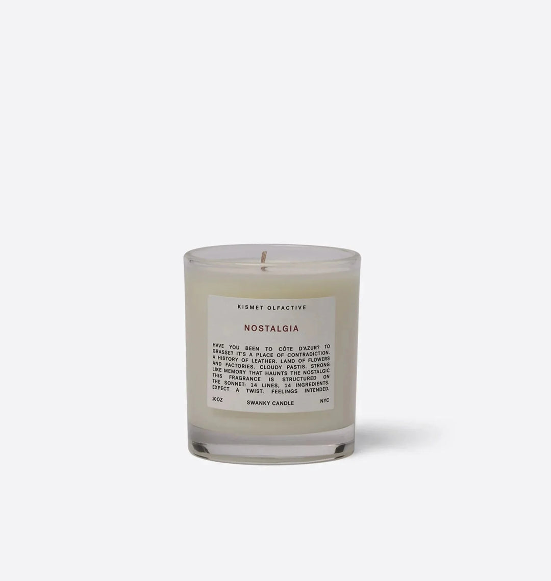 Kismet Olfactive Studio – Nostalgia Candle