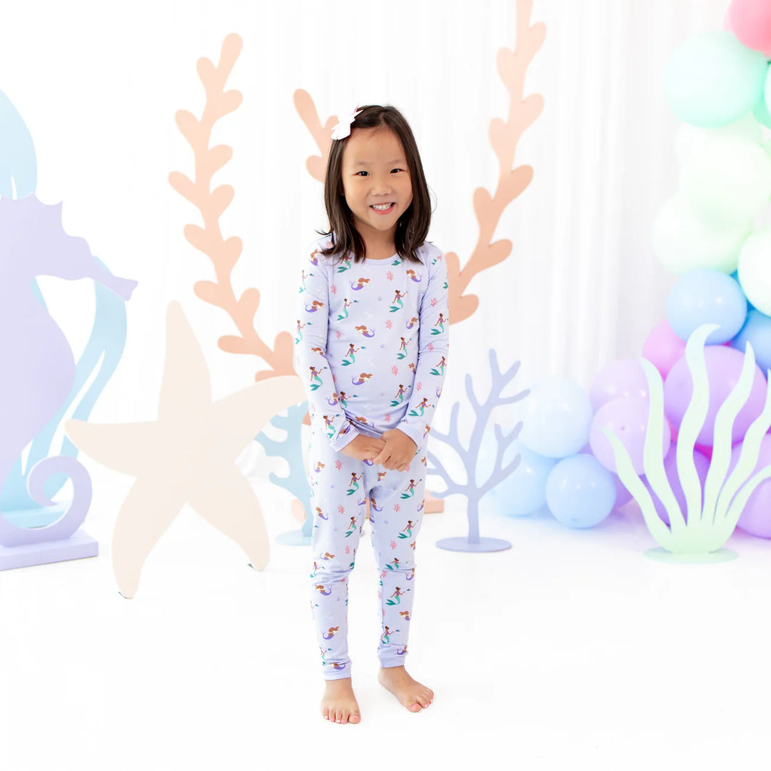 Kyte Baby - Long Sleeve Toddler Pajama Set in Mermaid