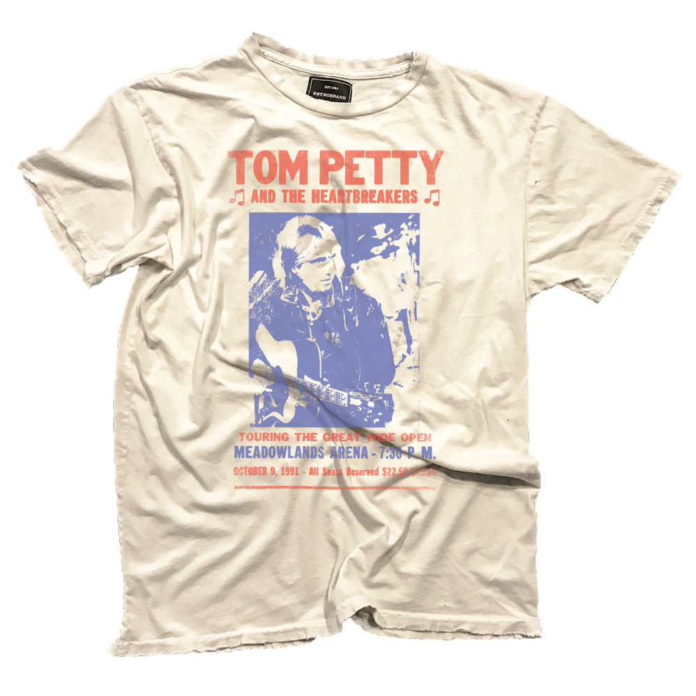 Retro Brand – Tom Petty Tee in Antique White