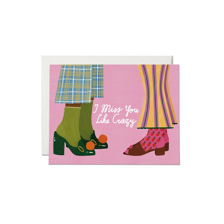 Red Cap Cards – Crazy Socks