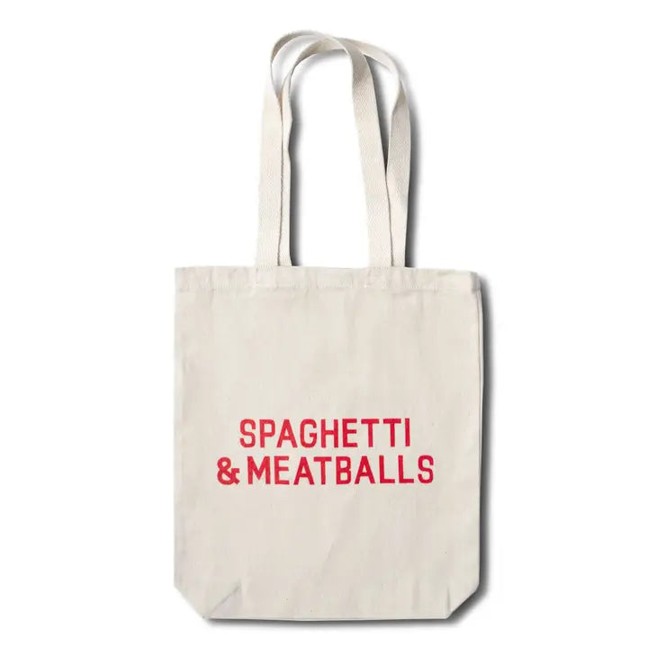 Spaghetti and Meatballs Tote Bag