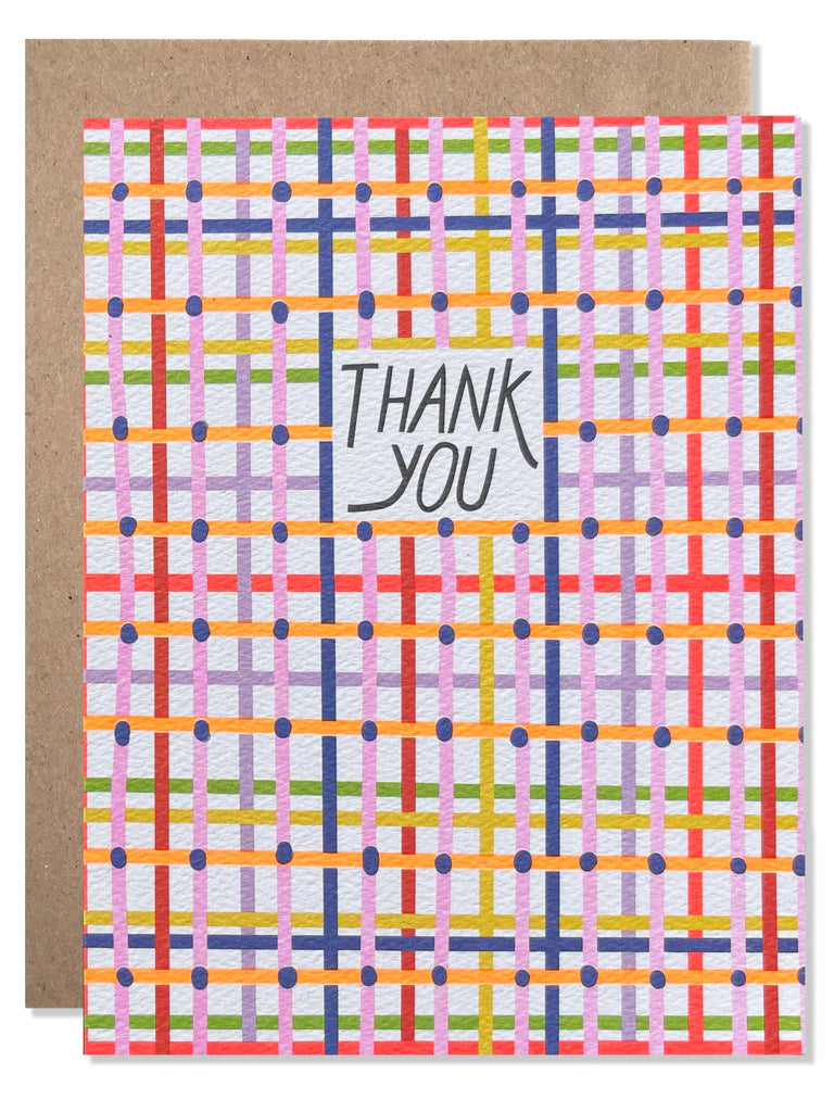 Hartland Cards - Thank You Plaid