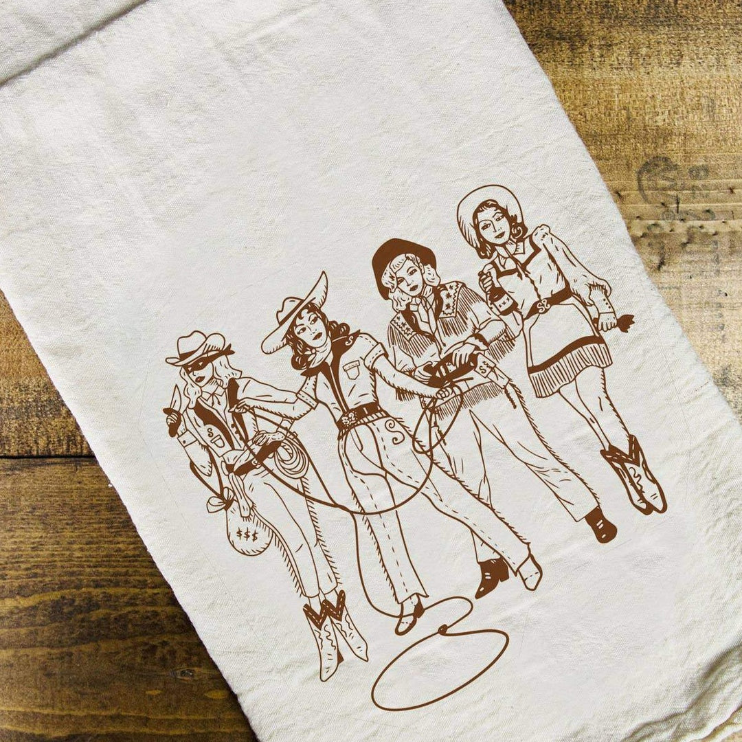 Intrigue Ink - Lady Gang Dish Towel