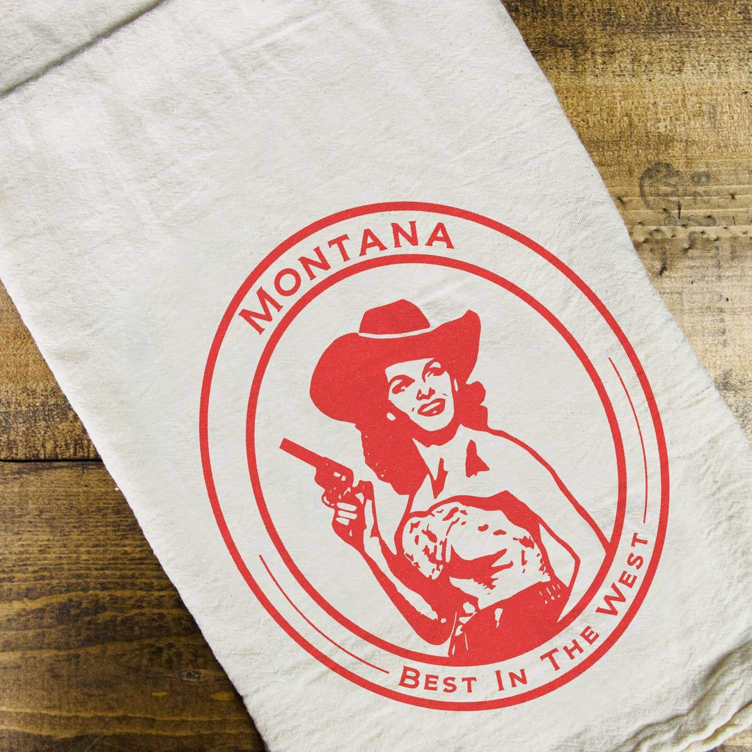 Intrigue Ink - Best in the West Dish Towel