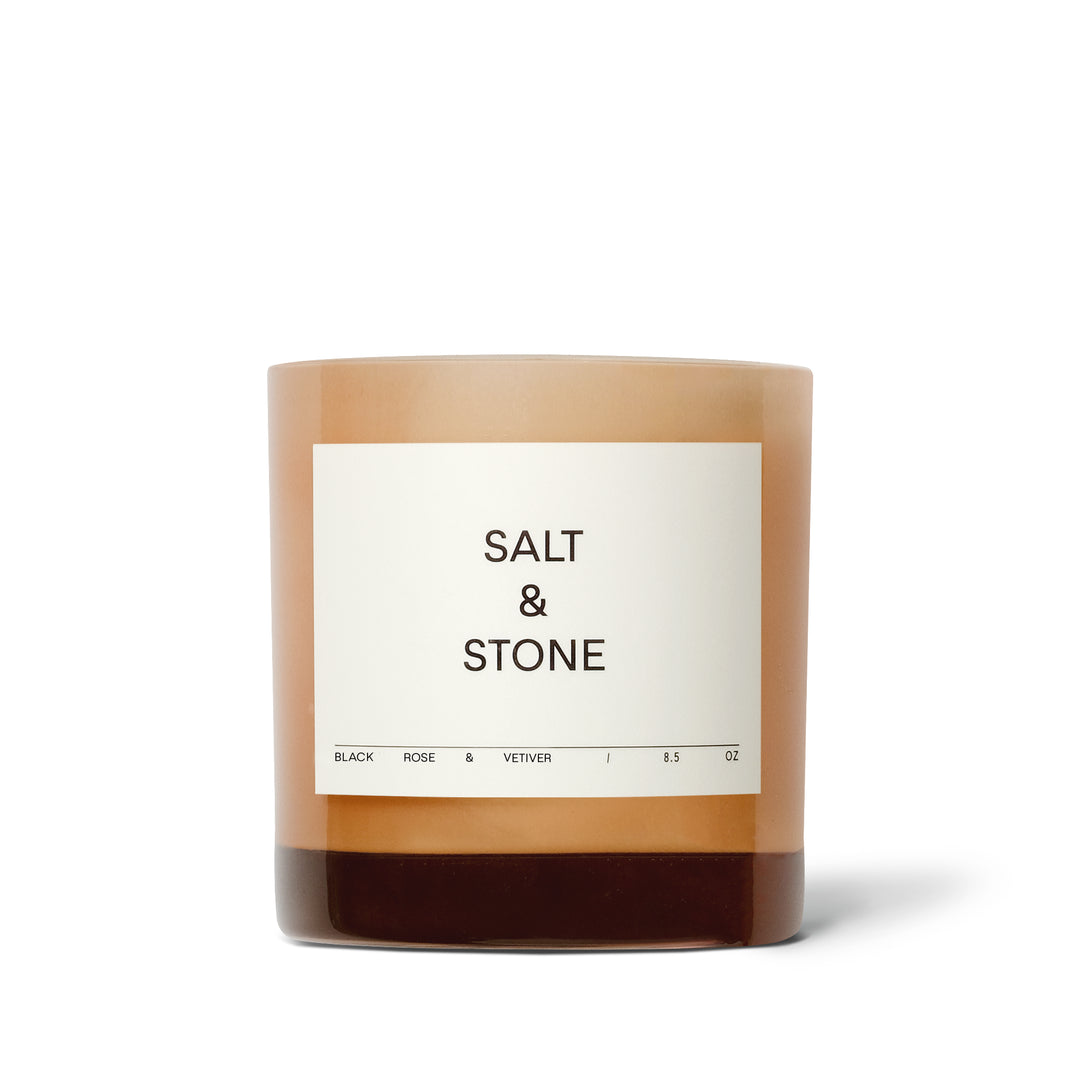Salt and Stone – Black Rose & Oud Candle