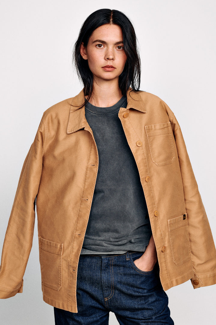 Le Mont Saint Michel - The Real Work Jacket in Kraft