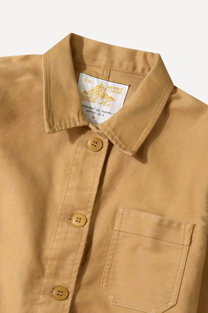 Le Mont Saint Michel - The Real Work Jacket in Kraft