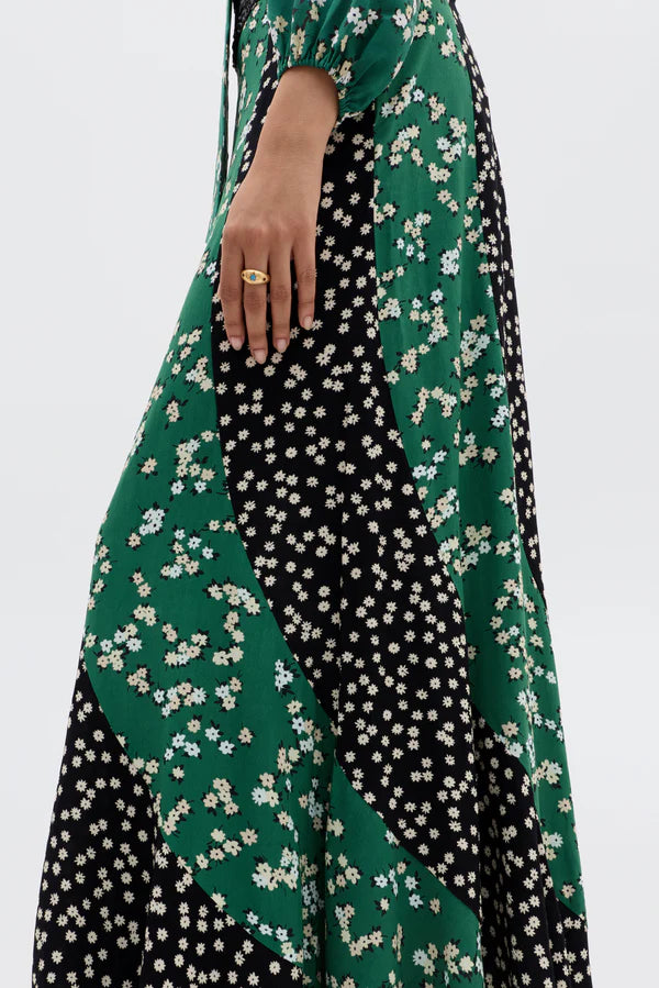 RIXO - Gracella Skirt in City Floral Mix