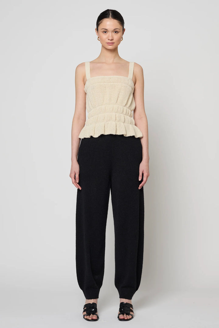 Atelier Delphine – Alpaca Taylor Pant in Black