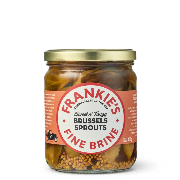 Frankie's Fine Brine – Sweet n Tangy Brussel Sprouts