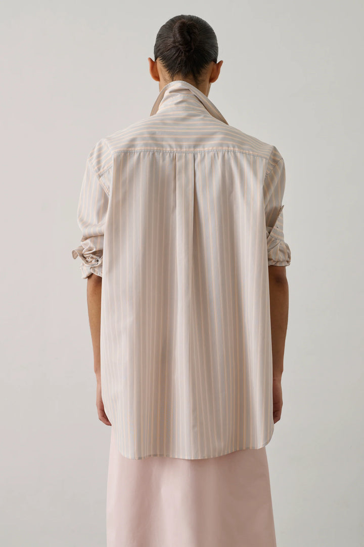 Soeur – Carlotta Shirt in Orange and Grey