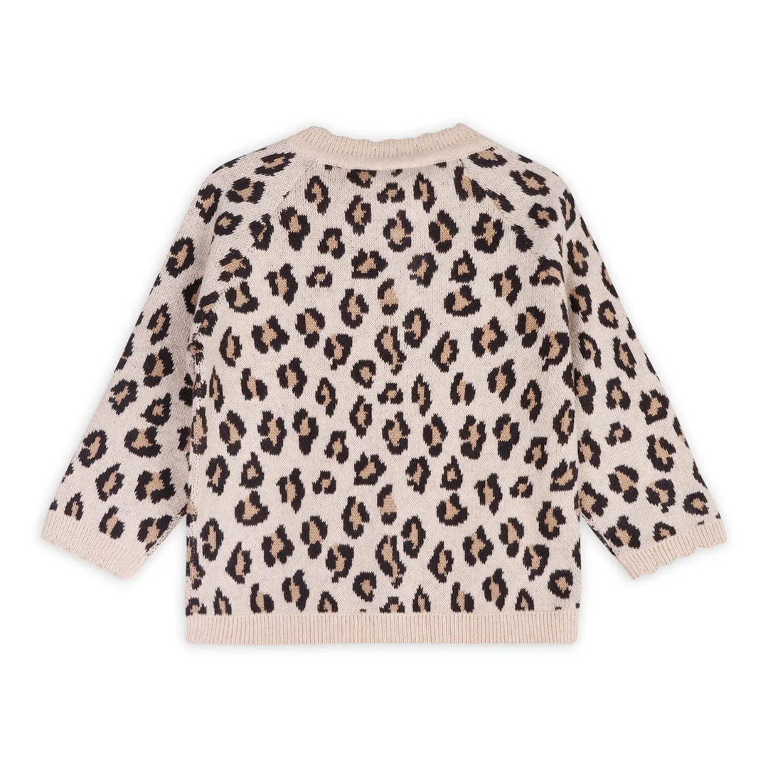 Viverano Organics – Leopard Knit Cardigan