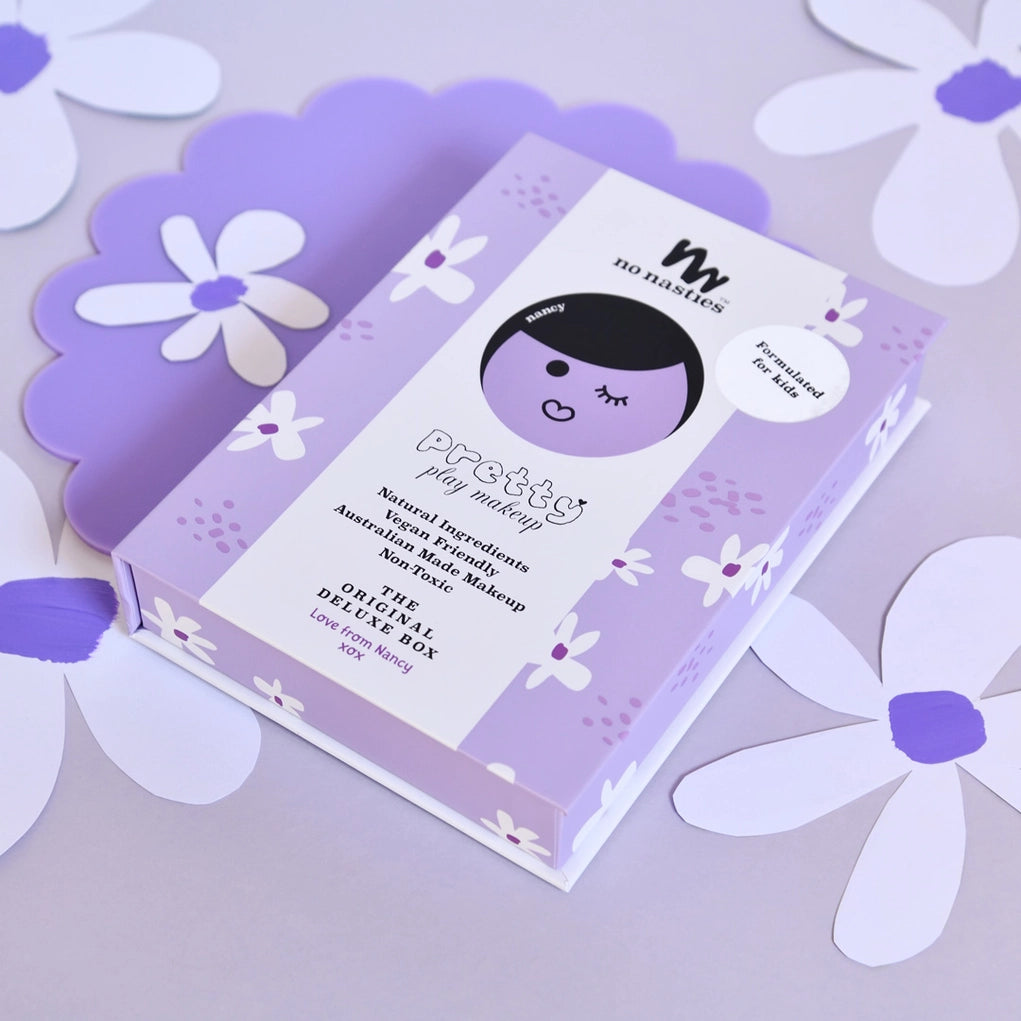 No Nasties –  Natural Pressed Powder Purple Makeup Palette
